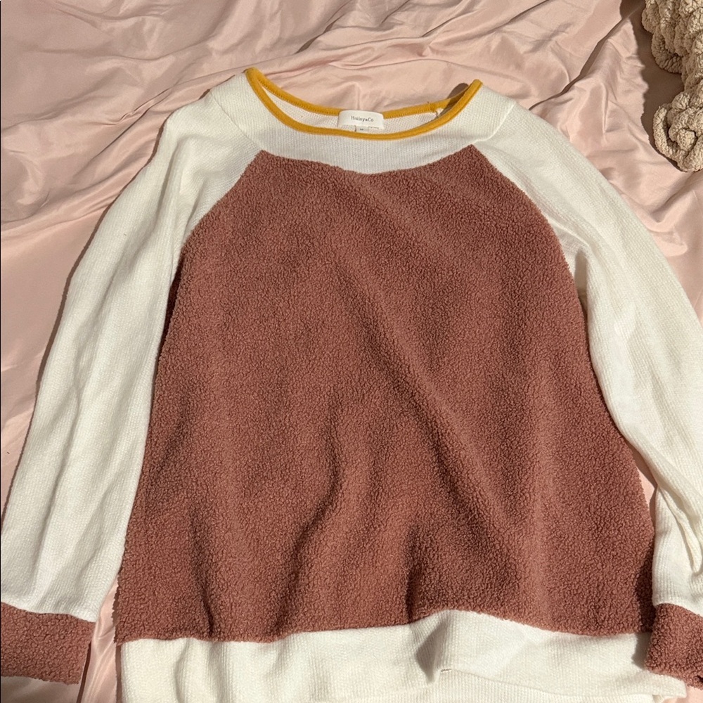 Women's Two-Tone Sweater
